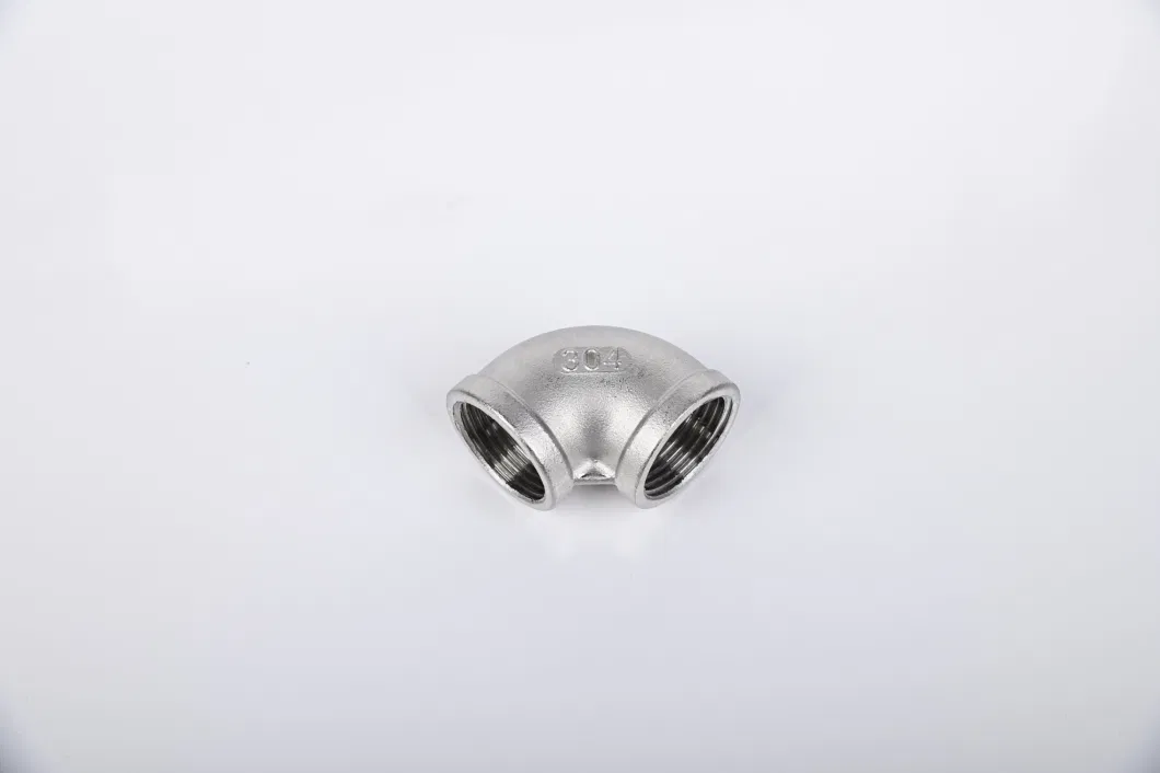 Anmiao Hot Sale Stainless Steel Inox Elbow Thread Bsp NPT