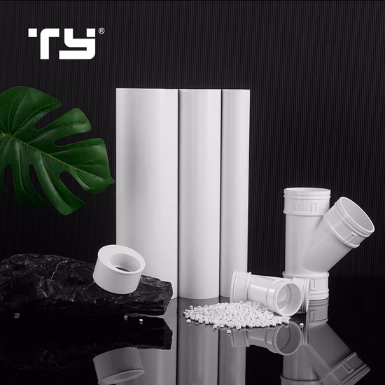 Raccord d'eau en plastique PVC UPVC, Drainage, raccords de tuyauterie communs gaspillés, croix en Y