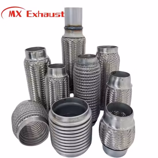 Connexions de tuyaux flexibles d'échappement automobile haute performance pour système d'échappement